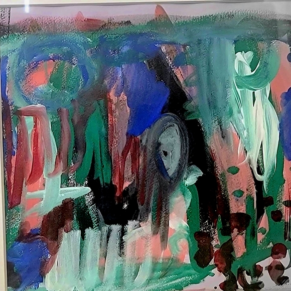 Original Abstract acrylic painting - Picture 2 of 3